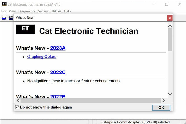 CAT ET 2023C + Factory Password Generator (1 PC)