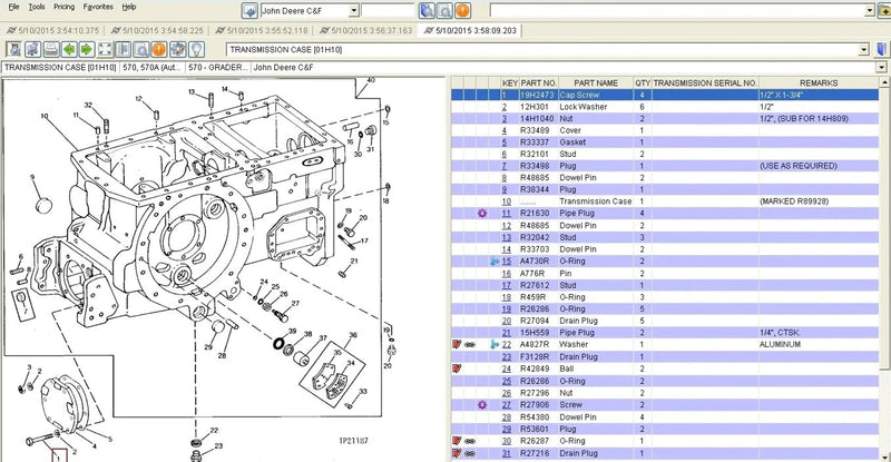 Buy JOHN DEERE PARTS MANAGER PRO	6.6.5.0 (1 PC) with remote installation via TeamViewer.  Price - 75$. Installation for 1 PC. Parts catalog - JOHN DEERE PARTS MANAGER PRO	6.6.5.0 (1 PC), digital version, fast delivery and installation.