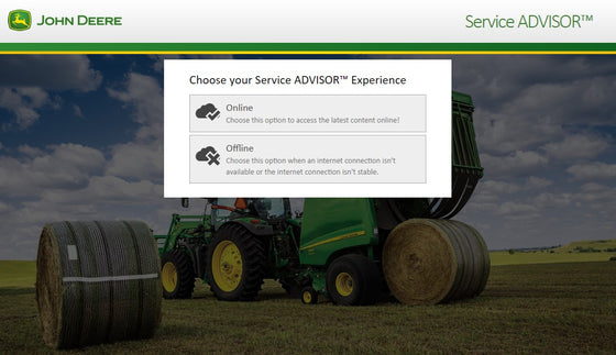 Buy JOHN DEERE SERVICE ADVISOR (AG+CF) 5.3 (1 PC) with remote installation via TeamViewer.  Price - 135$. Installation for 1 PC. Parts catalog, service manuals, diagnostic software - JOHN DEERE SERVICE ADVISOR (AG+CF) 5.3 (1 PC), digital version, fast delivery and installation.